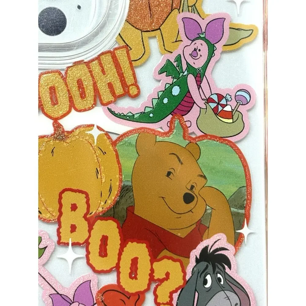 Disney Winnie The Pooh Halloween Skinnydip iPhone 16 Pro Max Case Beaded Strap